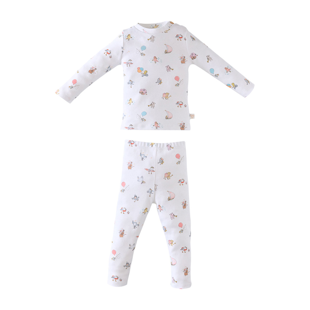 Baby Fee - 2pc Set - Baby Loungewear Set - ?stanbul