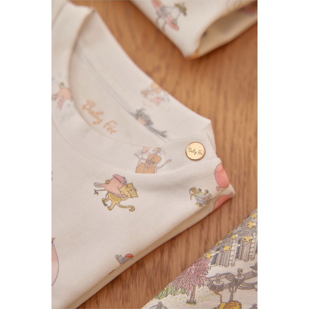 Baby Fee - 2pc Set - Baby Loungewear Set - ?stanbul