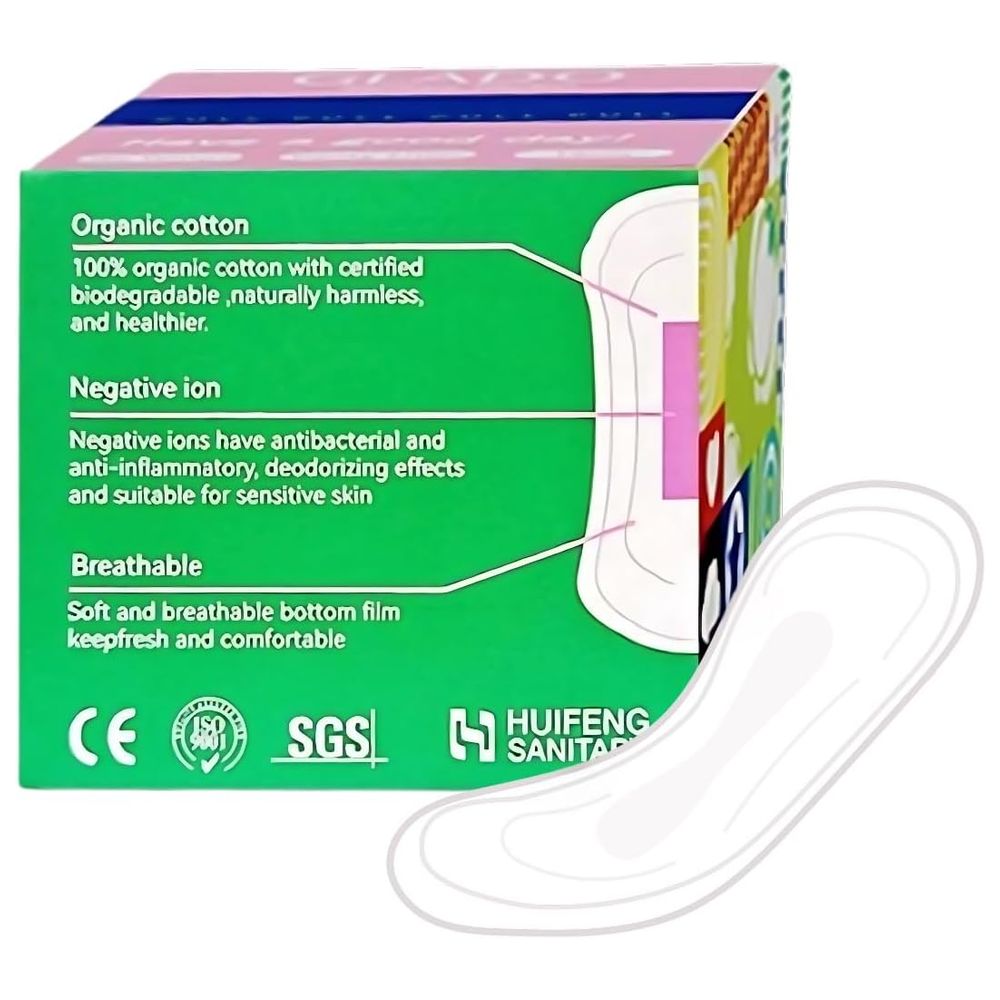 Glado - 100% Organic Cotton Panty Liner - 15.5 cm - 20 Pcs