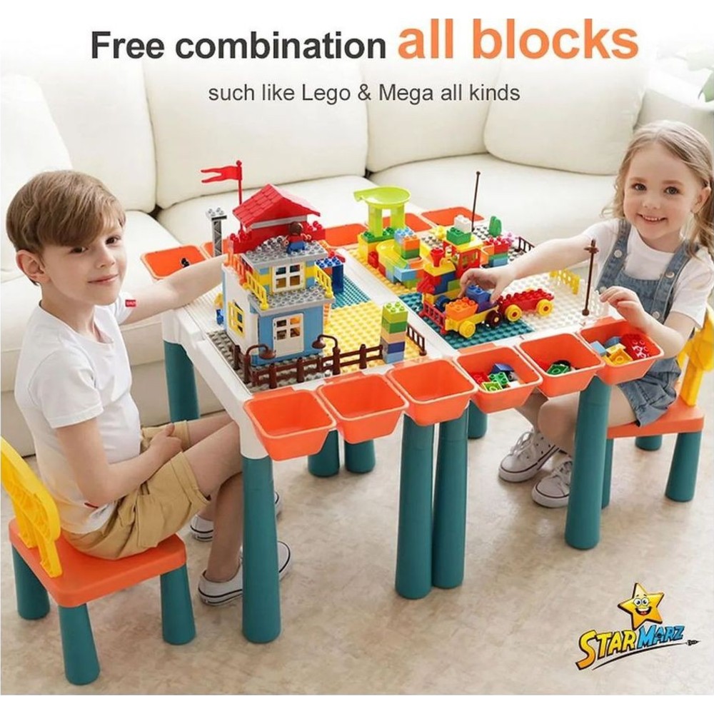 Starmarz - Building Blocks Table Set - 178 Pc Set