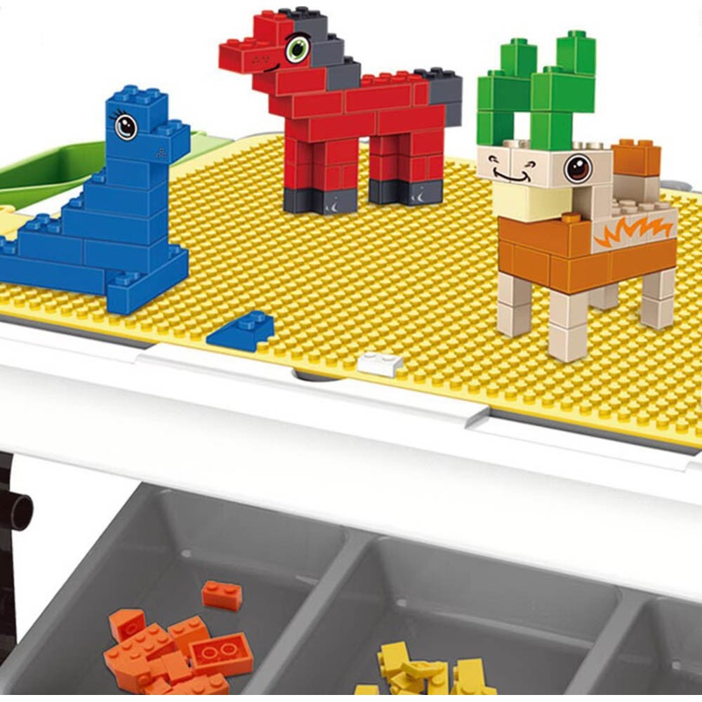 Kikibebe - Building Blocks Table - 300 Pc Set