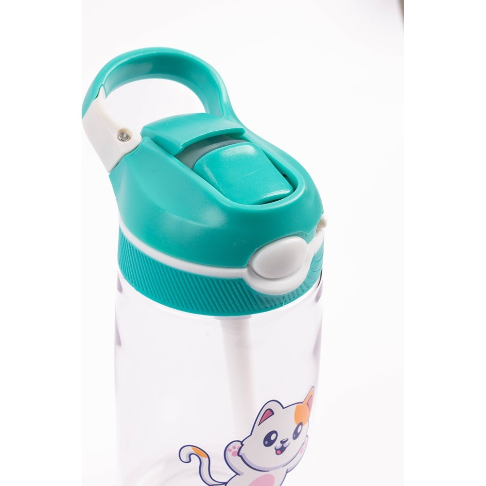 Cocobee - Kids Tritan Leakproof Water Bottle - Green - 480 ml