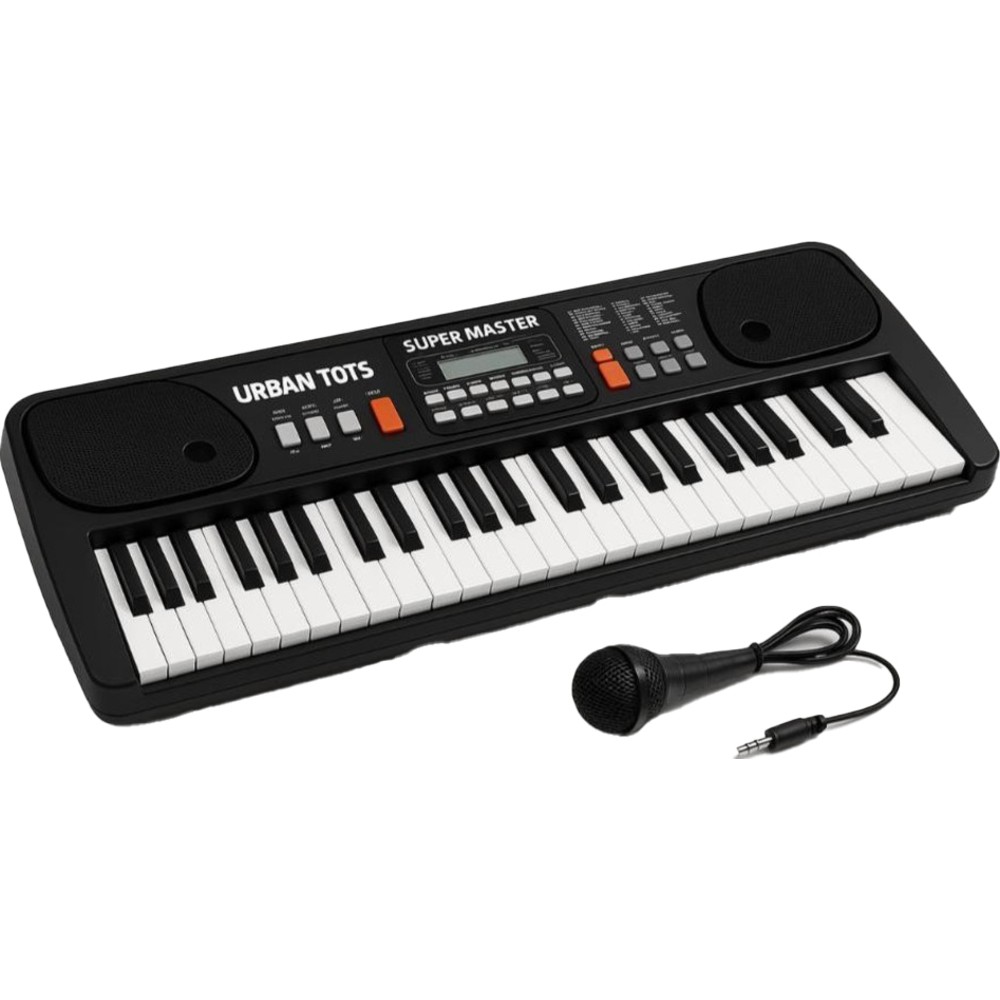 Urban Tots - Big Fun Multi-Functional Piano - Black