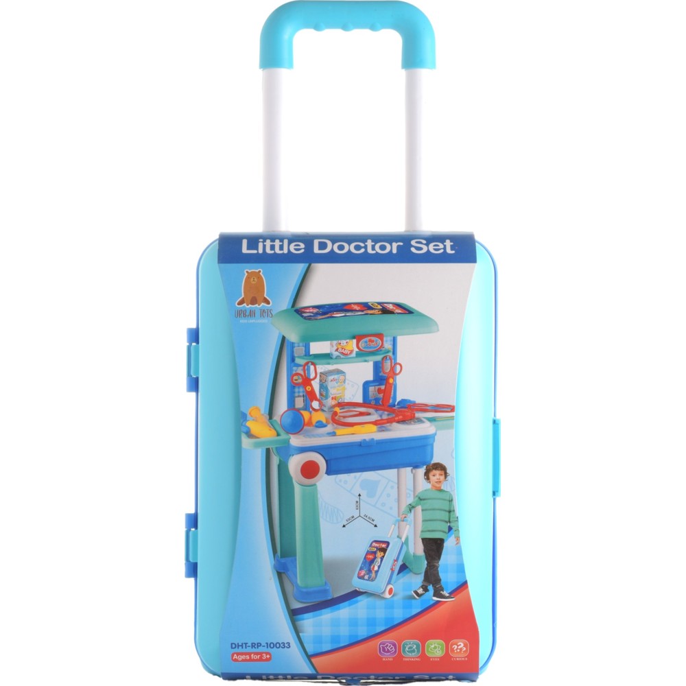 Urban Tots - Doctor Trolley Playset - Blue