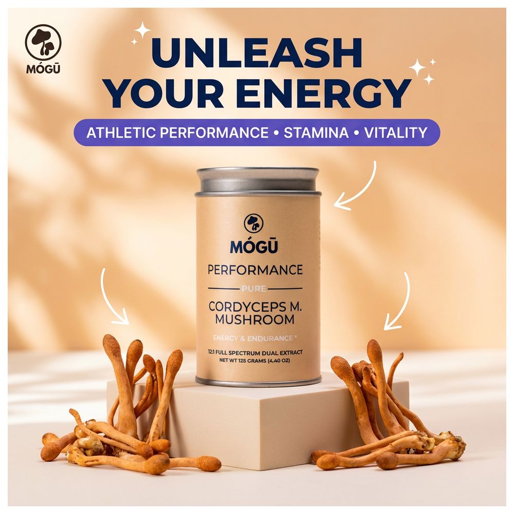Mogu Mushrooms - Performance Cordyceps Militaris 12:1 Extract Powder - 125 gm
