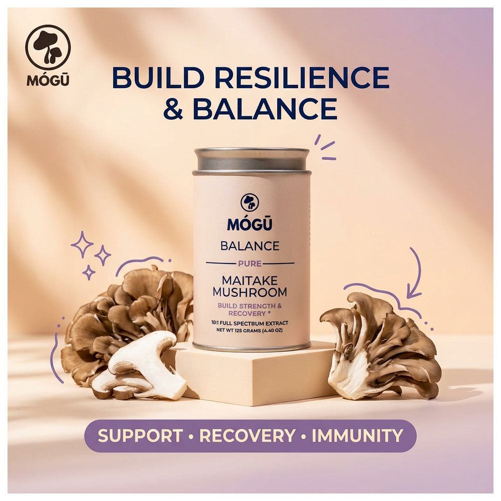 Mogu Mushrooms - Balance Maitake Mushroom 10:1 Extract Powder - 125 gm