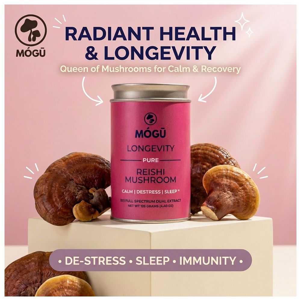 Mogu Mushrooms - Longevity Reishi Mushroom 10:1 Extract Powder - 125 gm