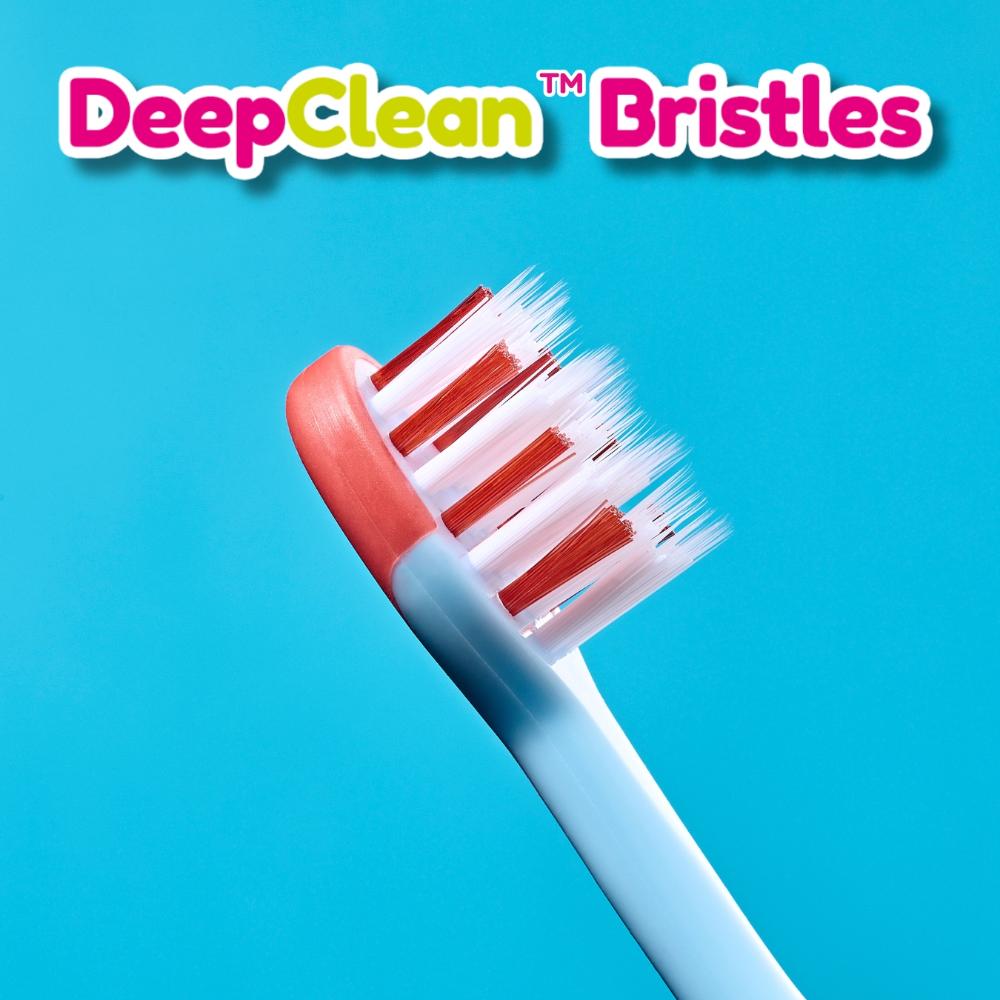 Brush Baby - 2025 Collection Flossbrush Bristles Toothbrushes Assorted - Pack of 2