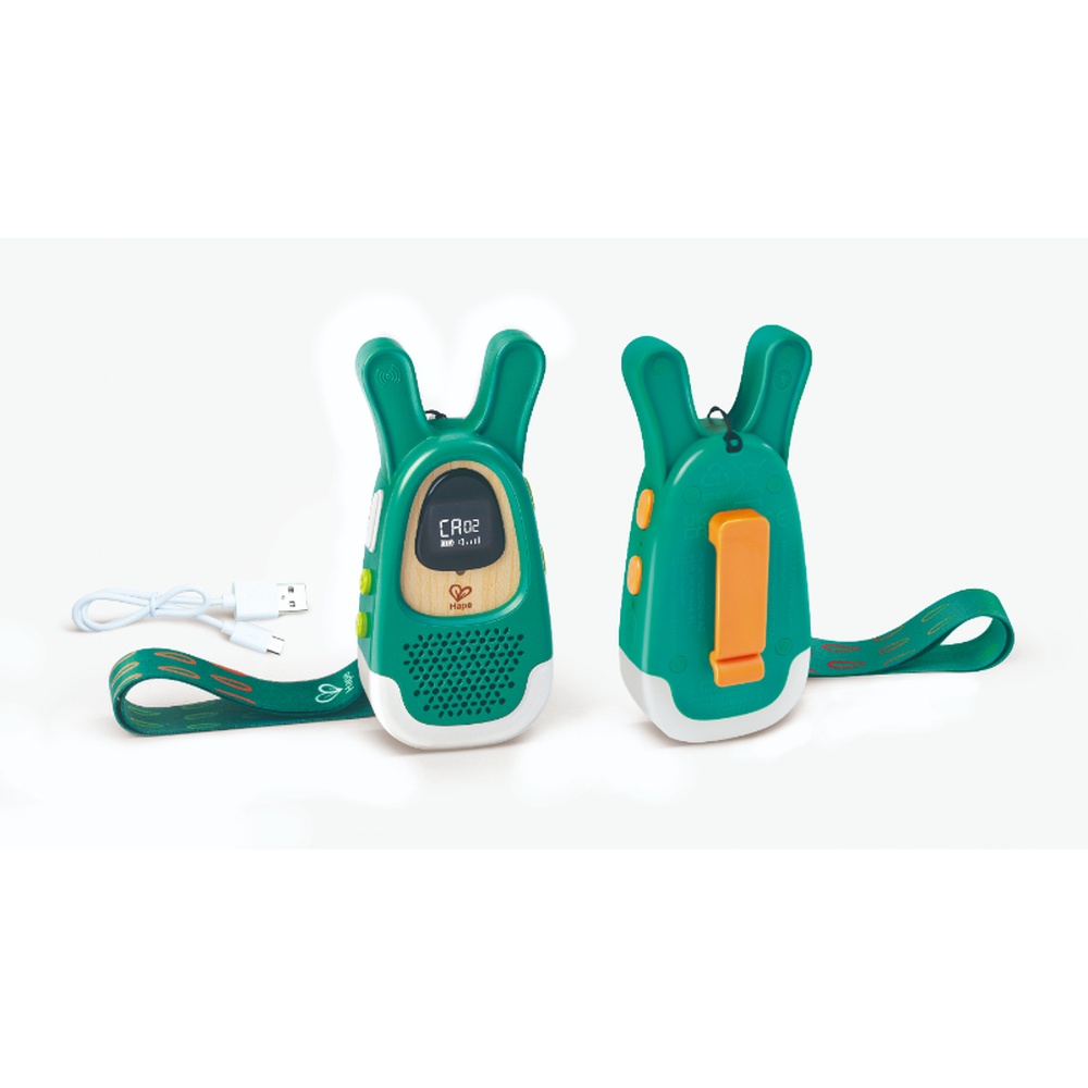 Hape - Nature Fun Walkie-Talkies Set - Multicolor - 5 Pcs