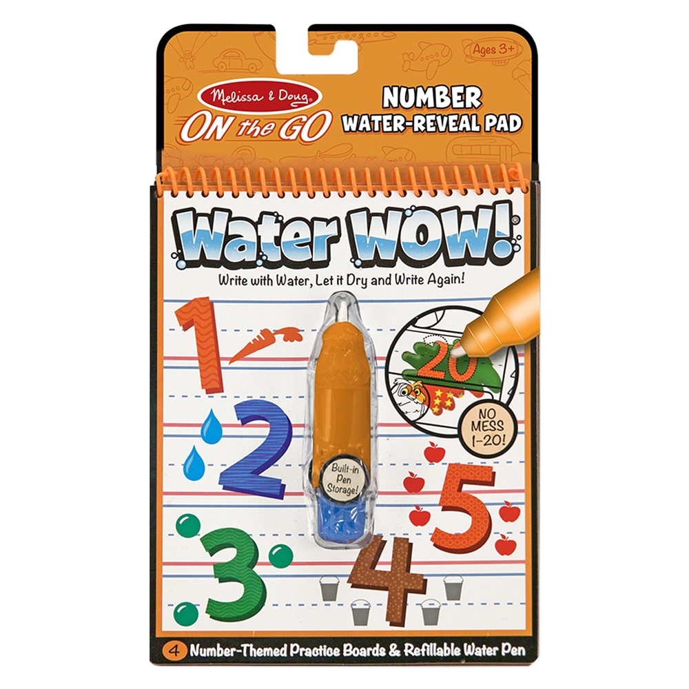 Melissa & Doug Wow! Numbers Water Reveal Pad