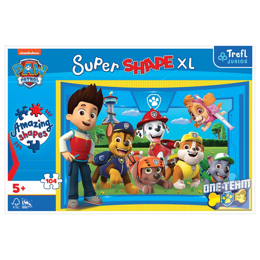 Paw Patrol - Pups Friends Puzzle - XL - 104pcs