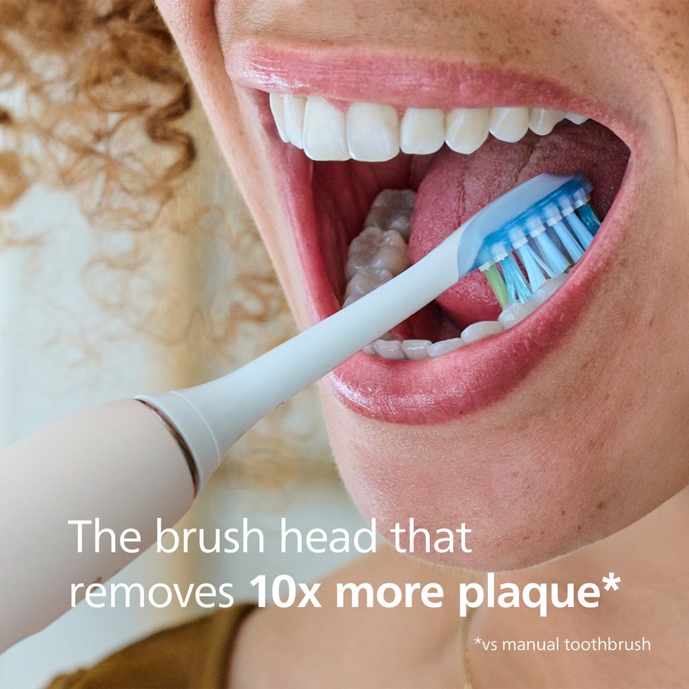 Philips - Sonicare C3 Plaque Defence Brush Head - White - 2 Pcs