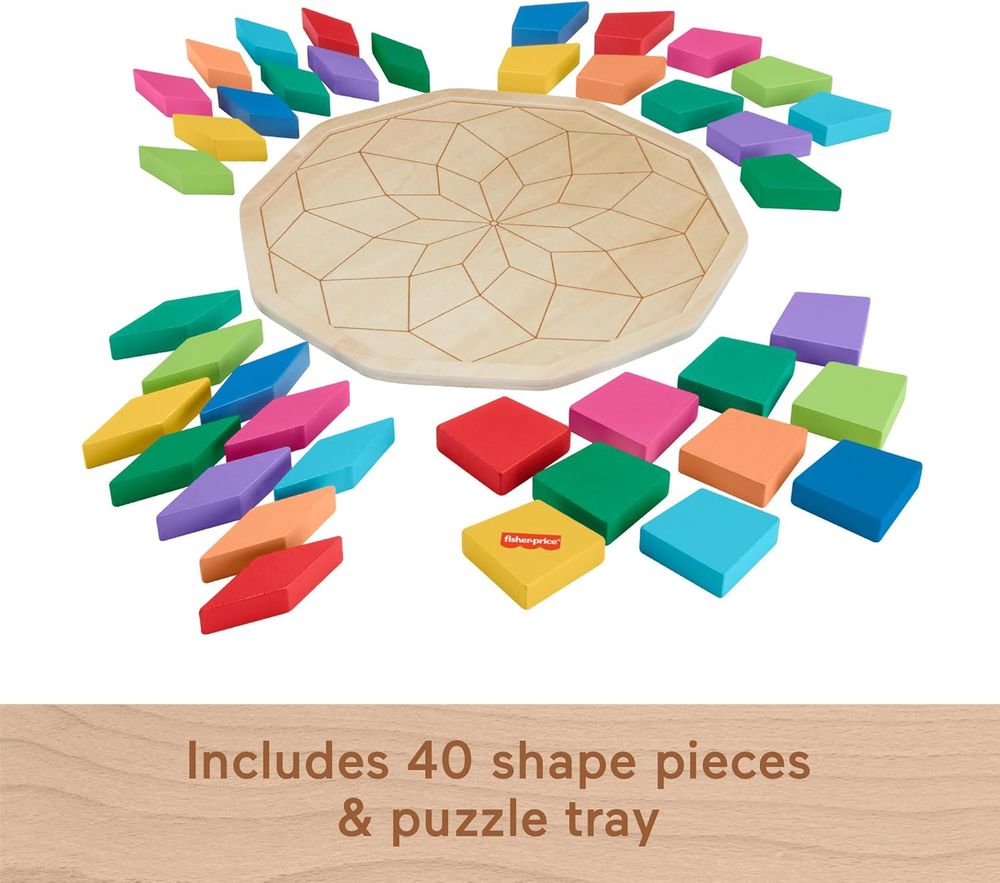 Fisher-Price Mandala Puzzle With Geometric Design