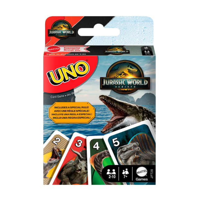 Uno - Jurassic World 4 Card Game