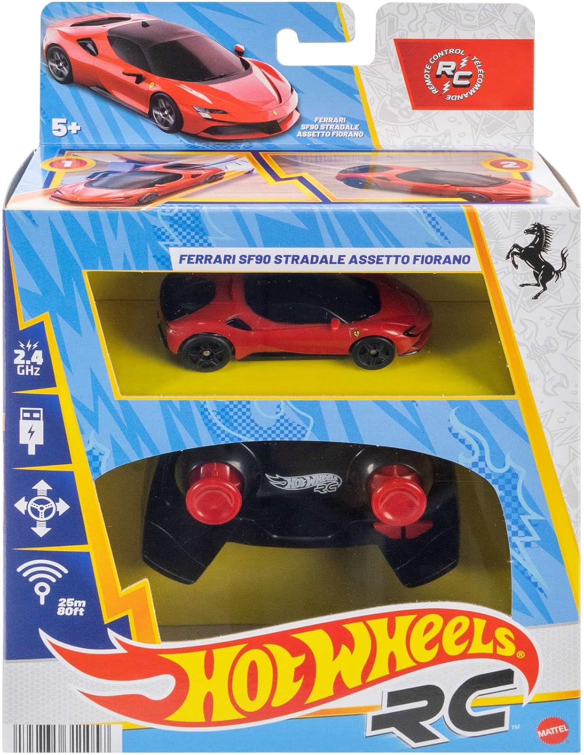 Hot Wheels - 1/64 Remote Control Ferrari Car