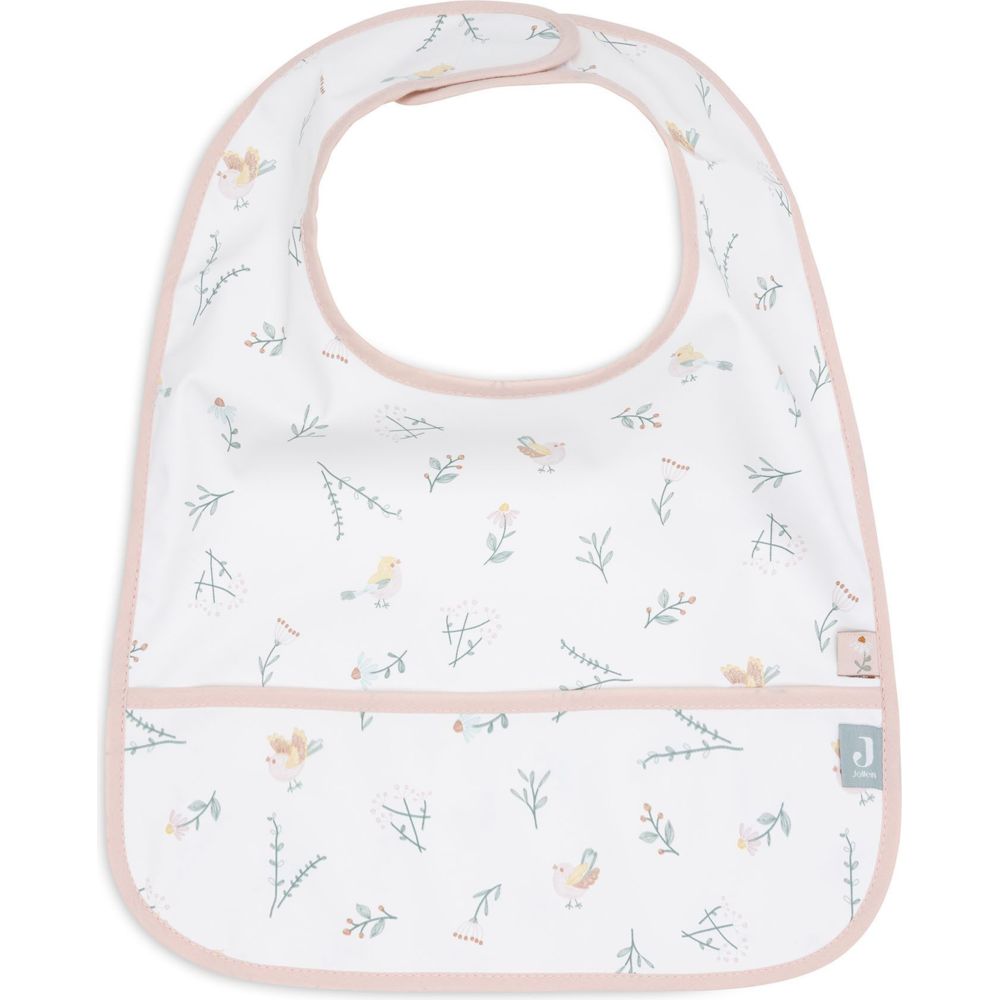 Jollein Baby Waterproof Bibs - Lovely Birds - 2 Pc Set