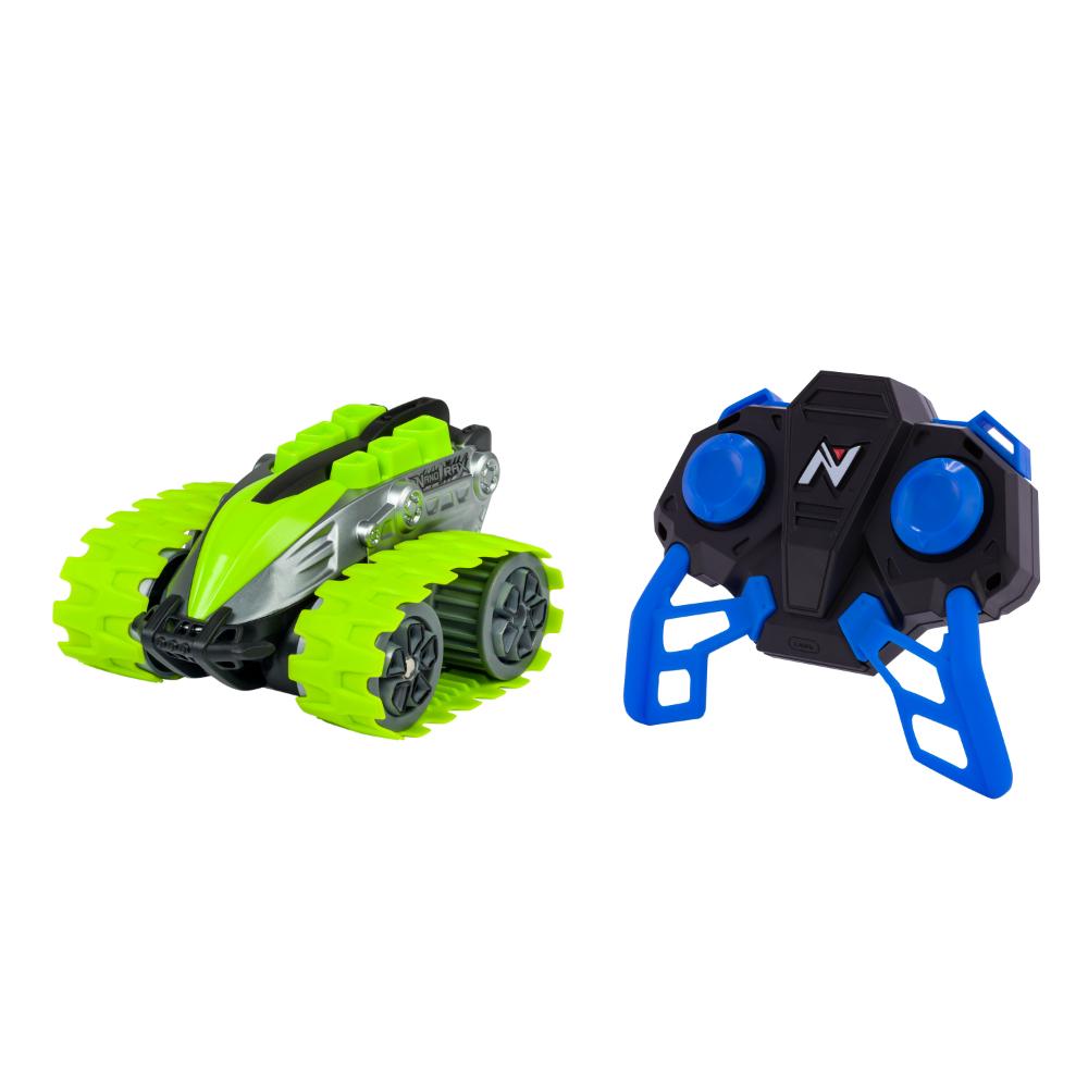 Nikko - Remote Control Nano Trax Play Vehicle - 360 Degrees Spins & Grippy Treads - Assorted 1 Piece - Color May Vary