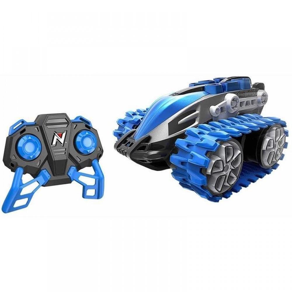 Nikko - Remote Control Nano Trax Play Vehicle - 360 Degrees Spins & Grippy Treads - Assorted 1 Piece - Color May Vary