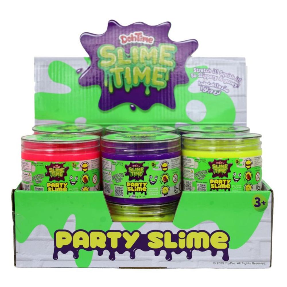 DohTime - Slimetime Party Slime - 260 gm - Color May Vary - 1 Pc