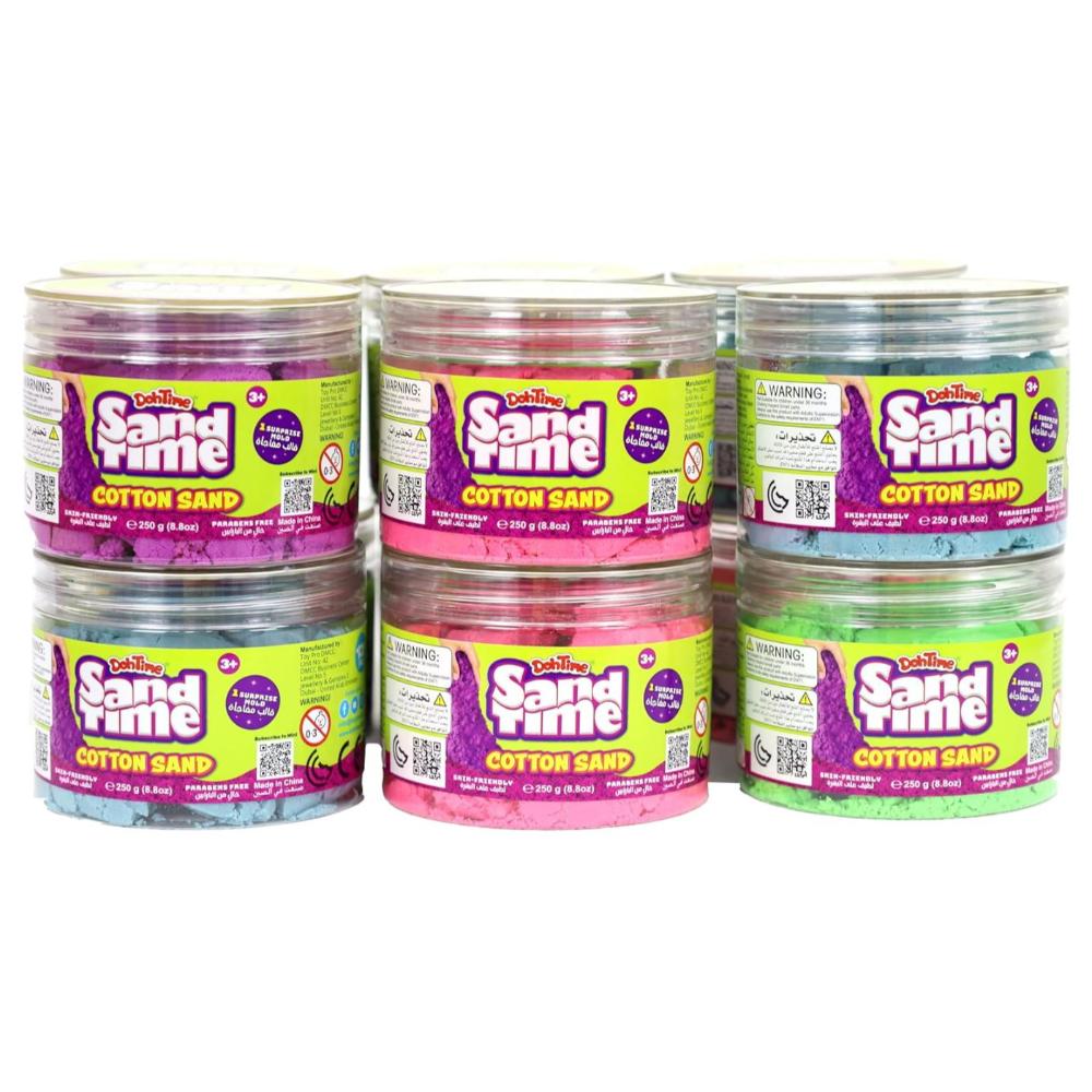 DohTime - Sandtime Cotton Sand - 250 gm - Color May Vary - 1 Pc