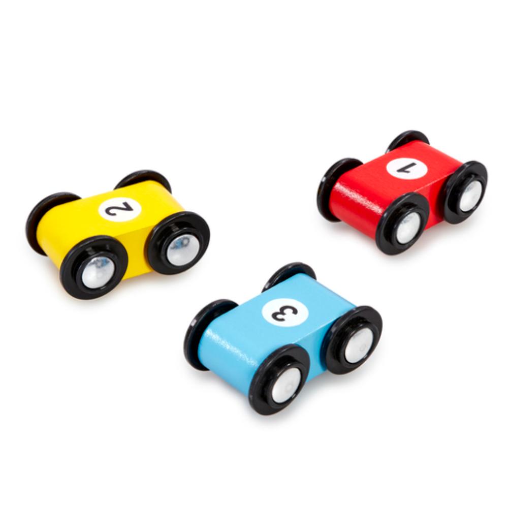 ADDO - Woodlets Zig Zag Wooden Race Track - MultiColor