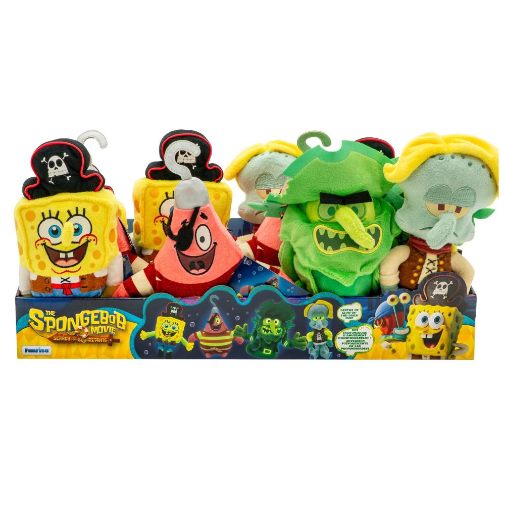 Sponge Bob Sponge Bob Glow In The Dark Plush Toy - 15.24 cm