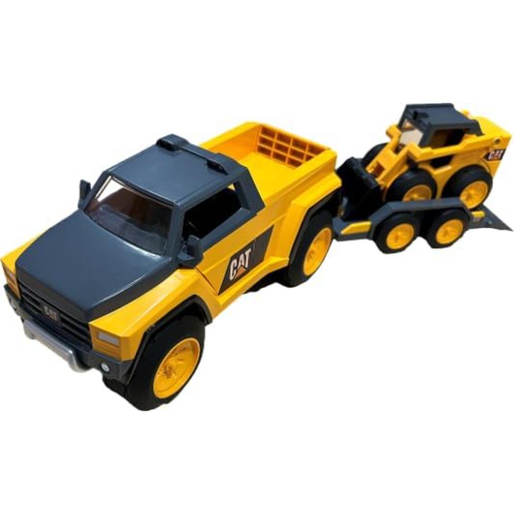 Cat Toys -  Workforce Skidsteer And Pick-up Truck Crew Set