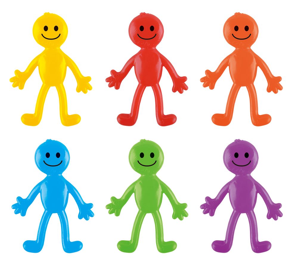 Power Joy - Sticky Man Fidget Toy - 20 Pcs