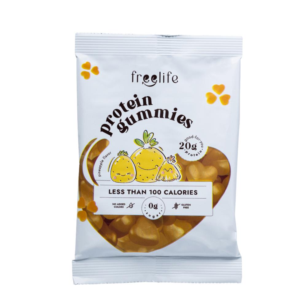 freelife - Pineapple Protein Snack Gummies - 32G Per Pack