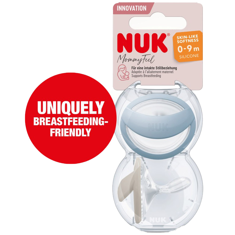 Nuk - MommyFeel Skin Like Feel Pacifier - Pack of 2