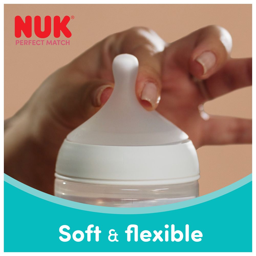 Nuk - Perfect Match Baby Bottle Teat - Universal - Pack of 2