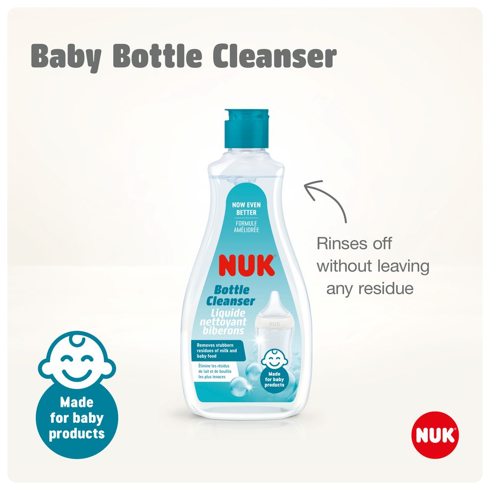Nuk - Fragrance Free Baby Bottle Cleaner - 500 ml