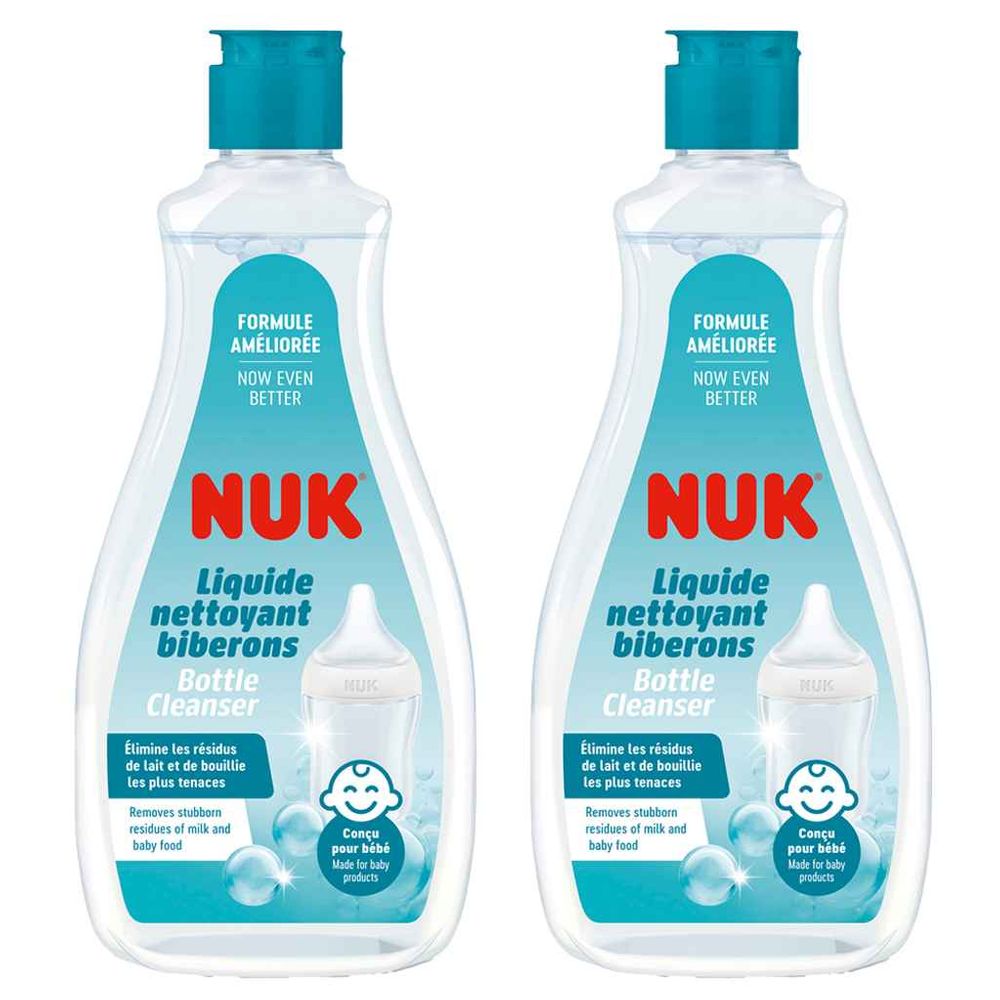 Nuk Fragrance Free Baby Bottle Cleaner - Pack of 2 - 1 kg