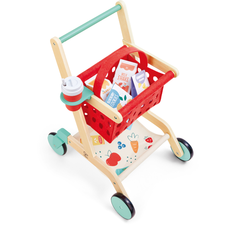 Hape - Little Shopper's Cart Basket