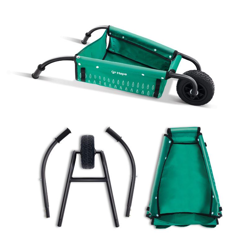 Hape - Nature Fun Little Gardener's Wheelbarrow - Green