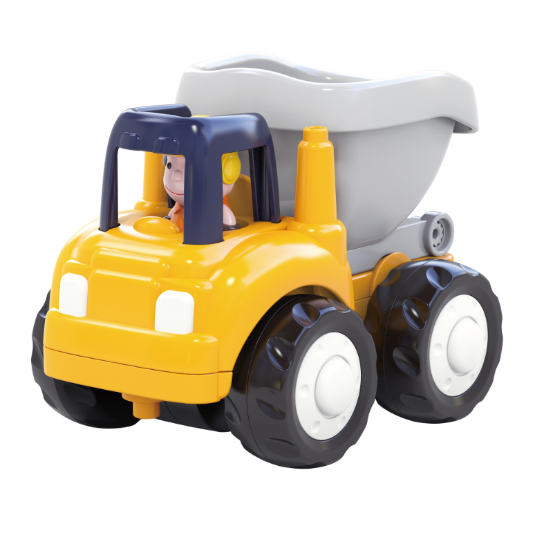 Hola - 4-Wheels Construction Dump Truck - Multicolor