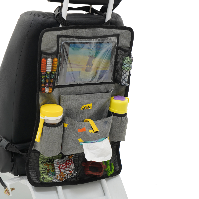 Jovikids - Car Seat Organizer With Pockets Only - Grey
