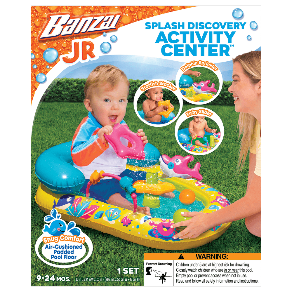 Banzai - Splash Discovery Pool Play Activity pad