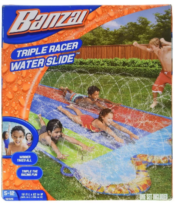 Banzai - Triple Racer Water Slide - 16ft
