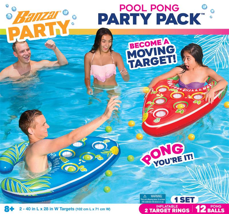 Banzai - Pool Pong Party Pack