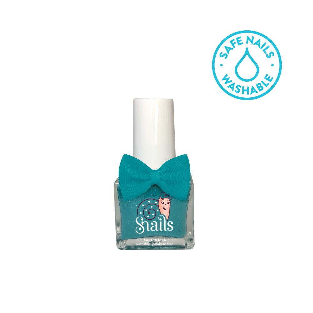 Snails - Glitter Nail Polish Petite - Splash Lagoon - 5 ml