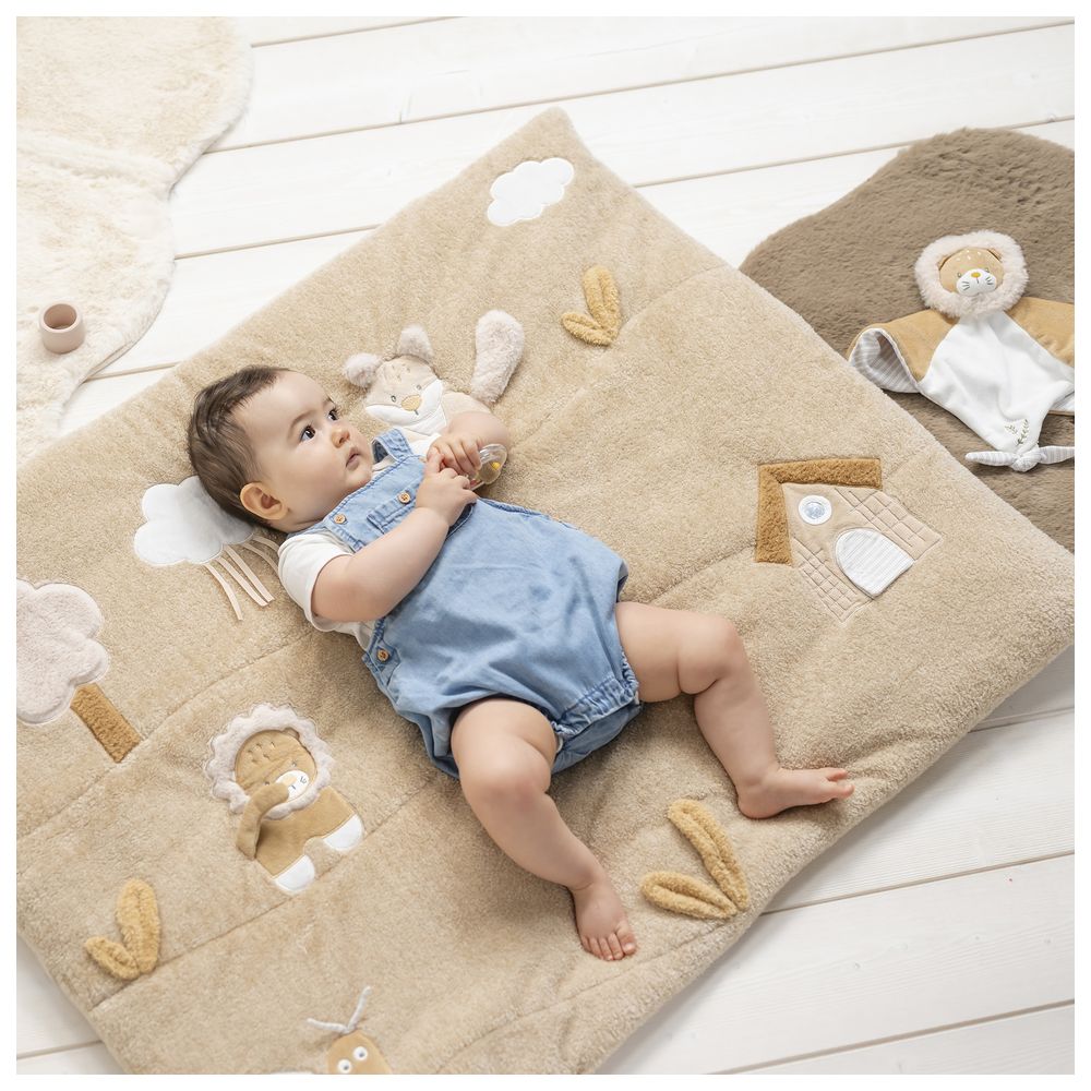 Nattou - Flo, Ernest & Oli Activity Mat For Wooden Arch