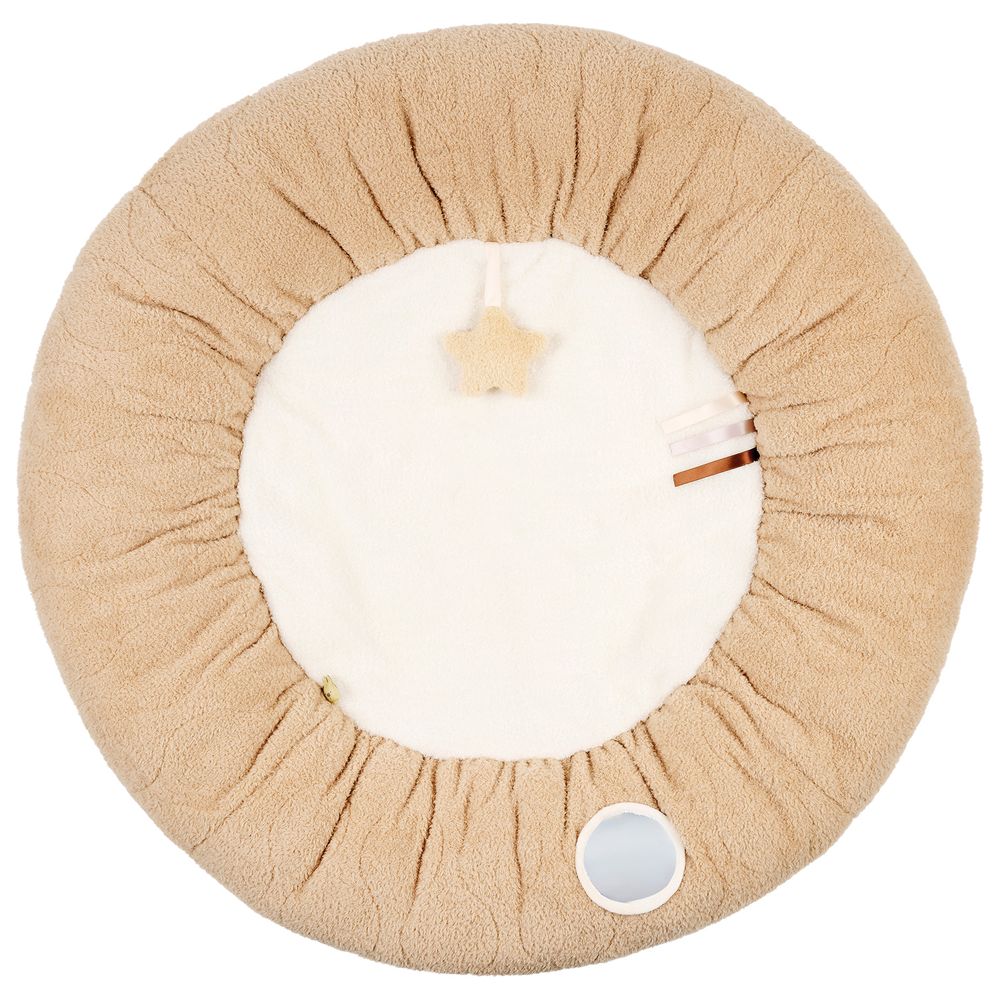 Nattou - Teddy Stuffed Playmat With Arches - Brown