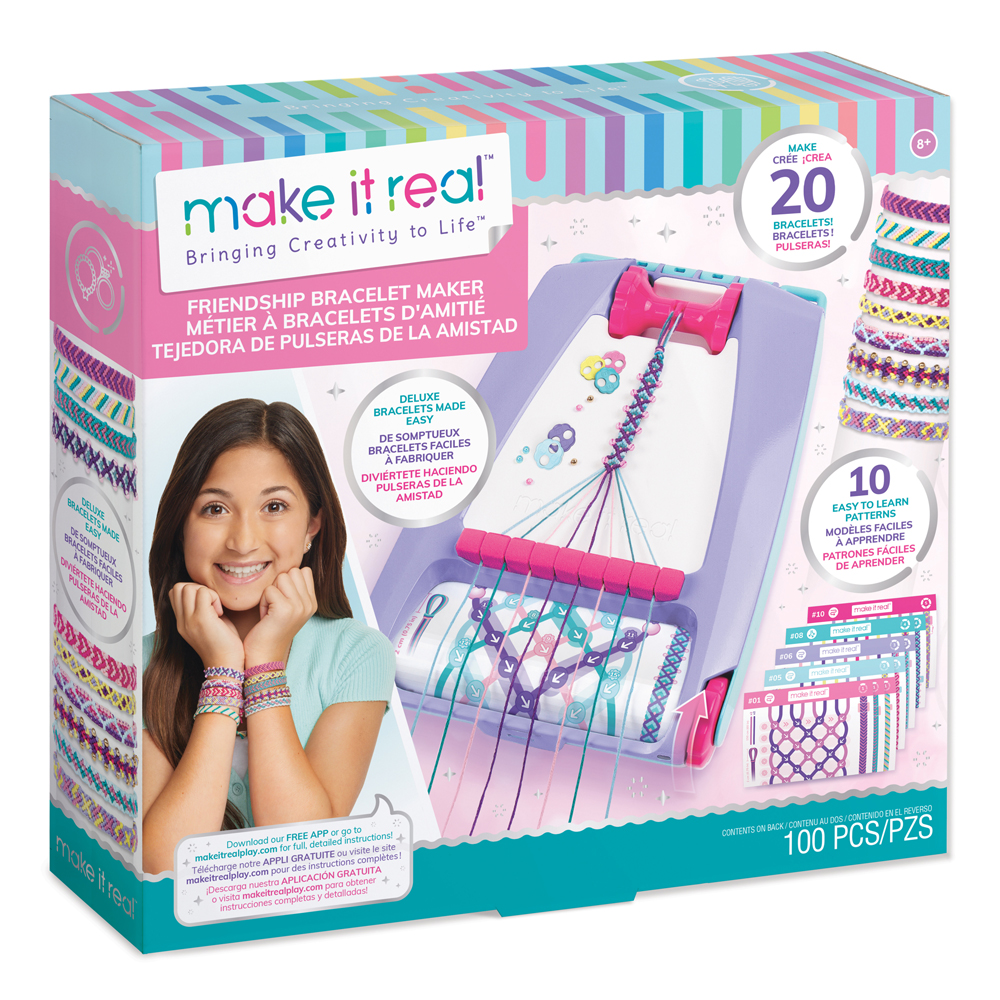 Make it Real - Friendship Bracelet Maker Kit - 100pcs
