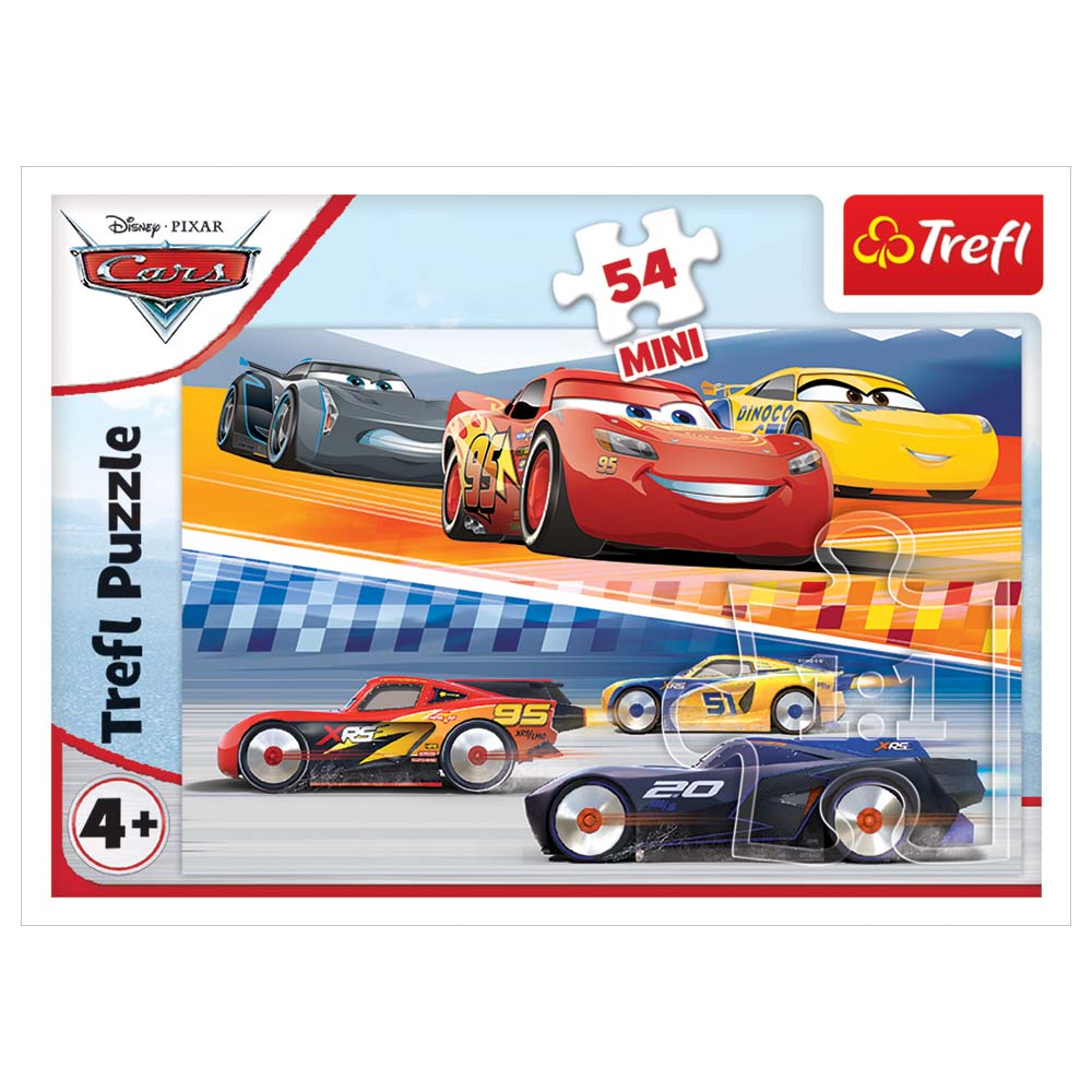 Disney Cars - Crazy Race Mini Puzzle - 54pcs - Style May Vary