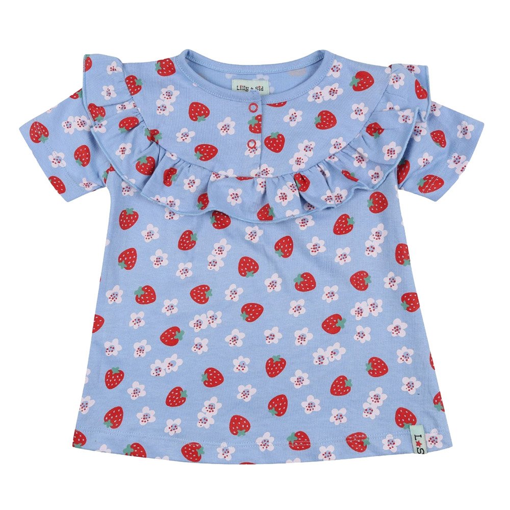 Lilly & Sid - Baby Girl's 2pc-Set - Strawberry Printed Top & Leggings