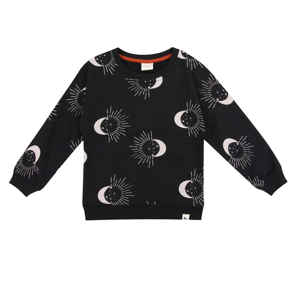 Turtledove London - Kids Astrology Printed Sweatshirt - Black