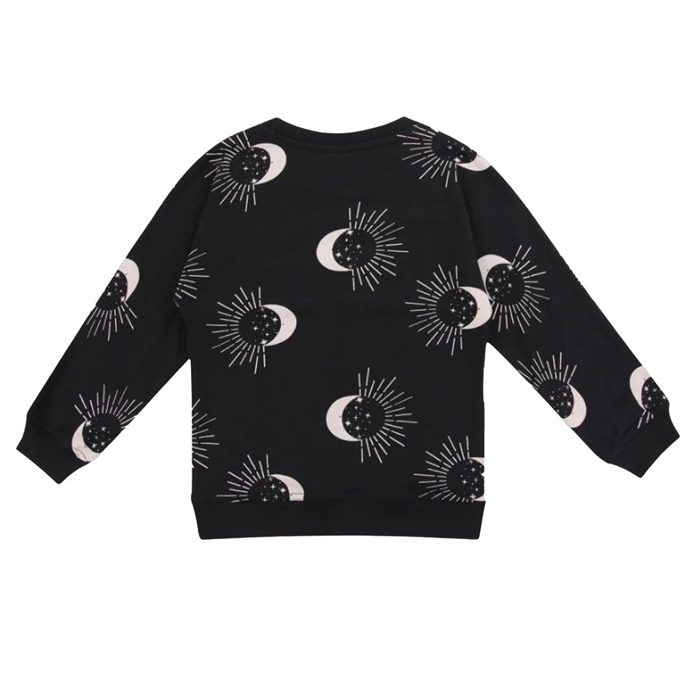 Turtledove London - Kids Astrology Printed Sweatshirt - Black