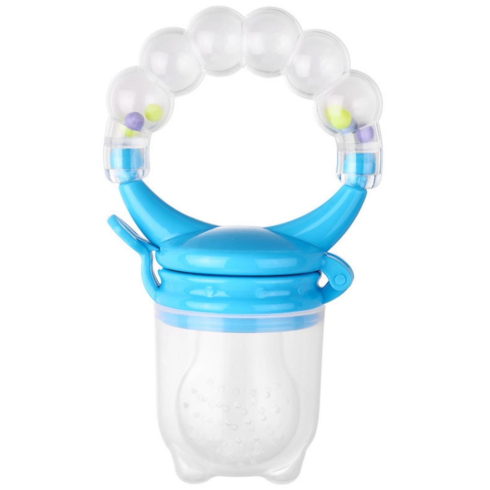 Little Angel - Baby Fruit Feeder Pacifier & Teether - Blue