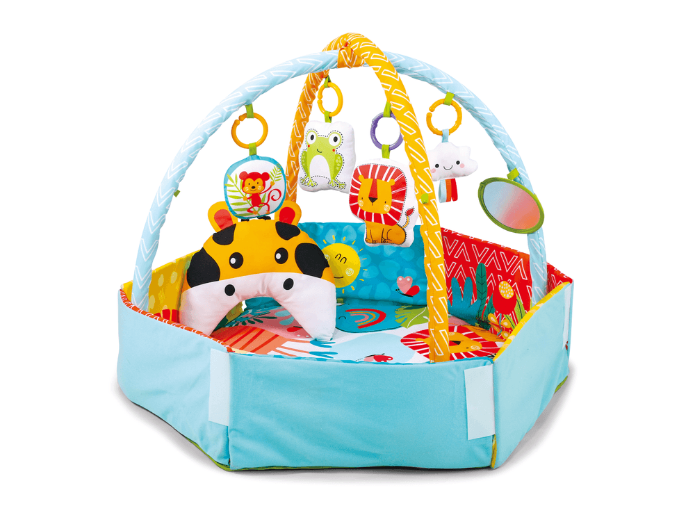 Konig Kids - Baby Play Gym with Side Walls - Animals